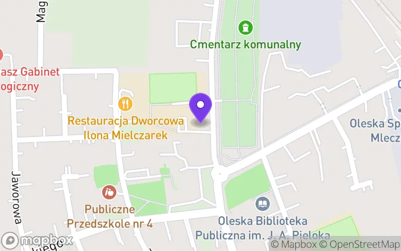 Lokalizacja: II Liceum Ogólnokształcące w Oleśnie
