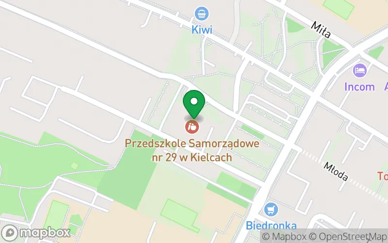 Lokalizacja: Przedszkole Samorządowe nr 29 w Kielcach