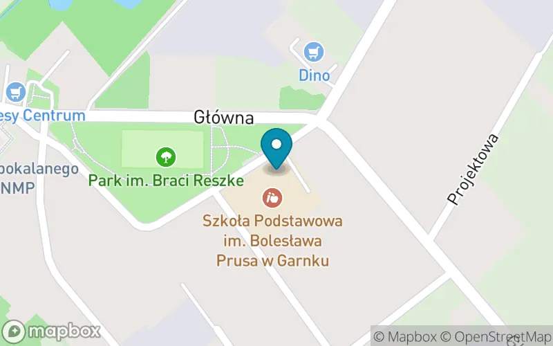 Lokalizacja: Szkoła Podstawowa im. Bolesława Prusa w Garnku