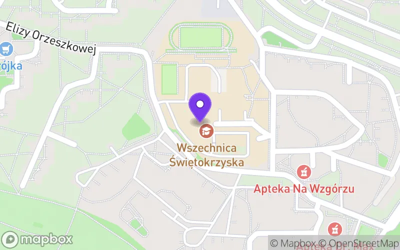 Lokalizacja: Liceum Ogólnokształcące dla Młodzieży „Cosinus” w Kielcach