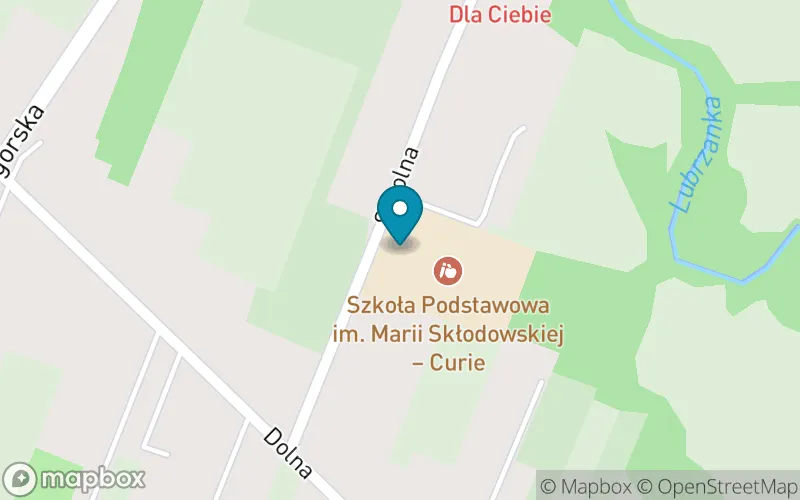 Lokalizacja: Szkoła Podstawowa z Oddziałami Integracyjnymi i Dwujęzycznymi im. Marii Skłodowskiej-Curie w Mąchocicach Kapitulnych