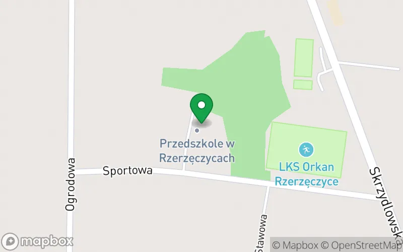 Lokalizacja: Przedszkole w Rzerzęczycach