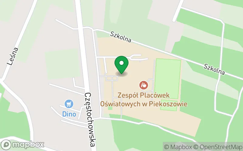 Lokalizacja: Przedszkole w Piekoszowie