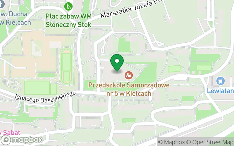 Lokalizacja: Przedszkole Samorządowe nr 5 im. Dzika Kiełka w Kielcach