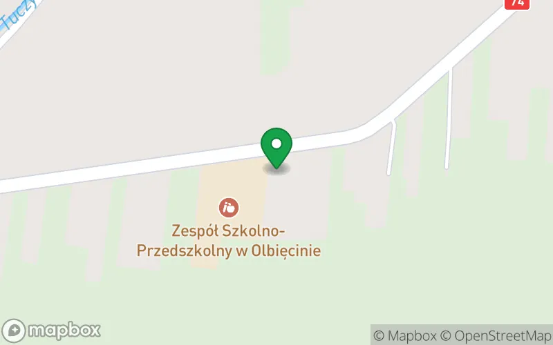 Lokalizacja: Przedszkole w Olbięcinie