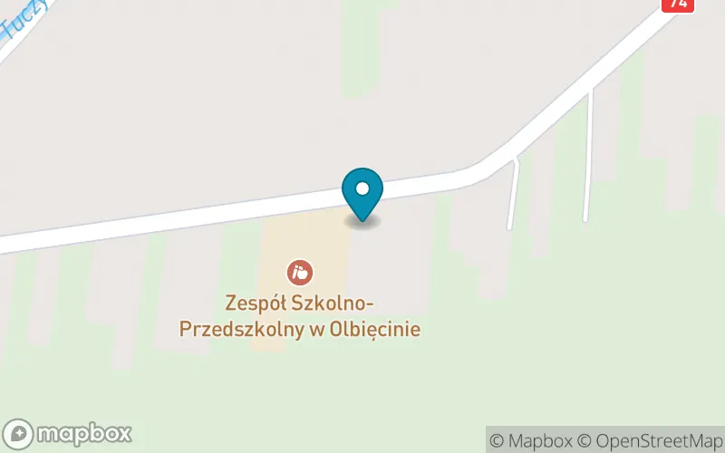Lokalizacja: Szkoła Podstawowa nr 1 w Olbięcinie