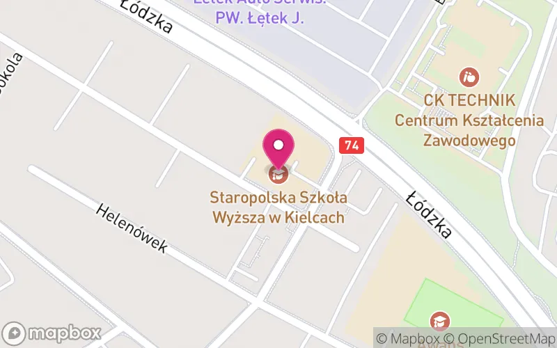 Lokalizacja: Staropolska Szkoła Wyższa w Kielcach