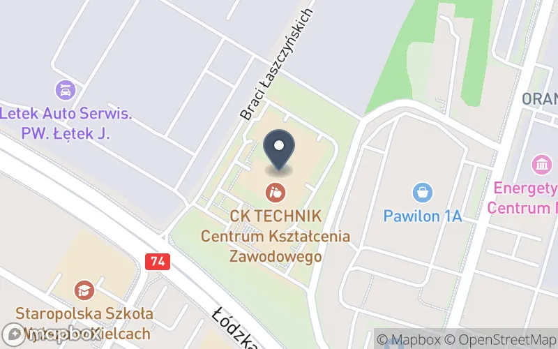 Lokalizacja: Centrum Kształcenia Zawodowego i Ustawicznego w Kielcach