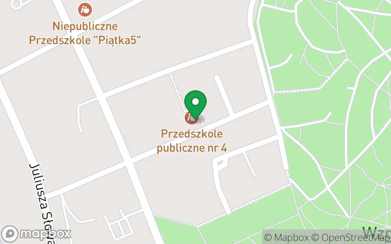 Lokalizacja: Miejskie Przedszkole nr 4 w Jeleniej Górze
