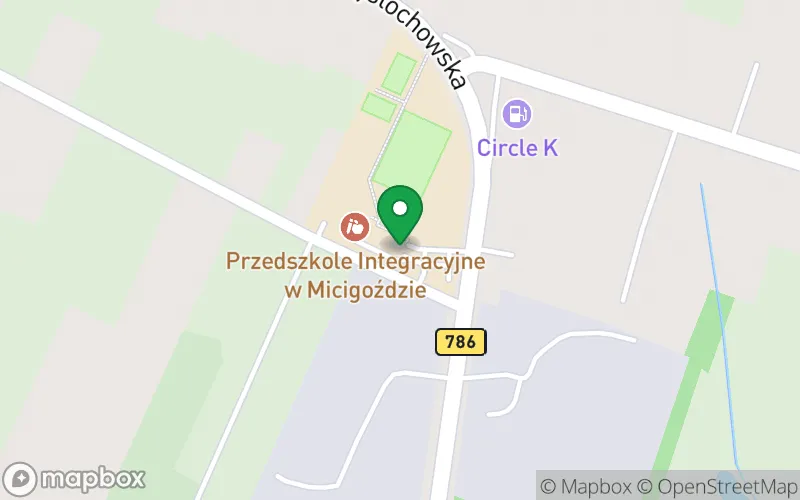 Lokalizacja: Przedszkole Integracyjne w Micigoździe
