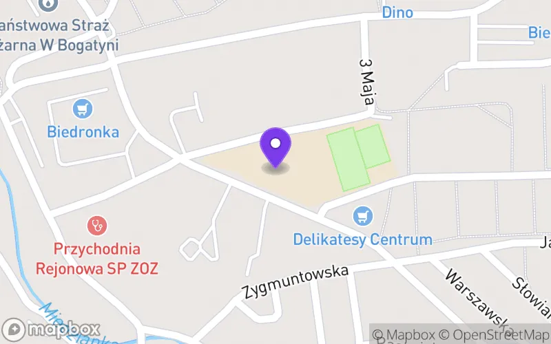 Lokalizacja: Liceum Ogólnokształcące im. Marii Skłodowskiej-Curie w Bogatyni