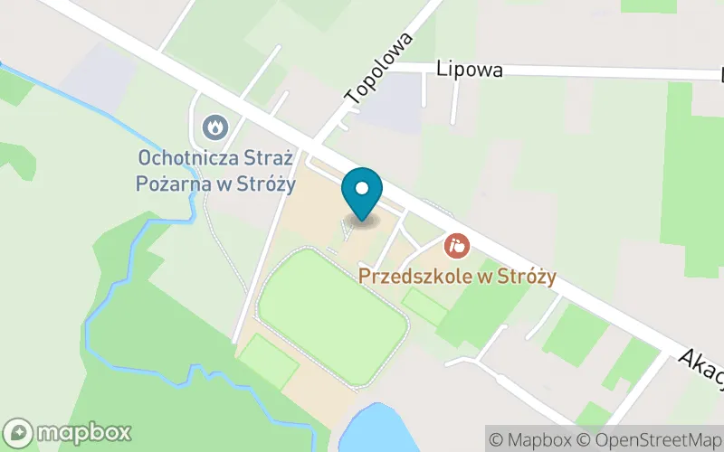 Lokalizacja: Szkoła Podstawowa im. Ks. Stanisława Zielińskiego w Stróży