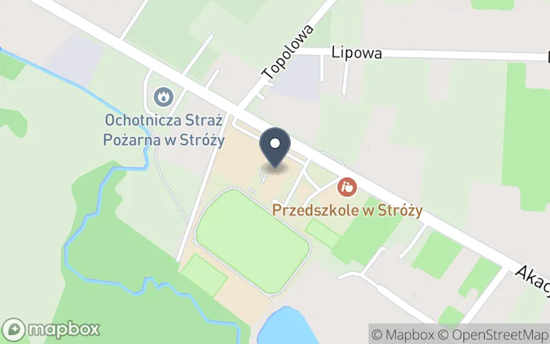 Lokalizacja: Zespół Placówek Oświatowych w Stróży