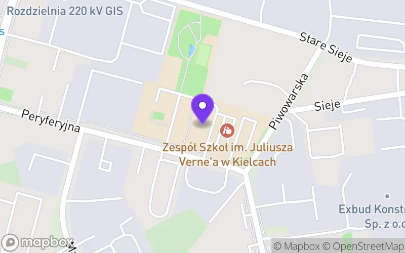 Lokalizacja: Liceum Ogólnokształcące im. Juliusza Verne’a w Kielcach