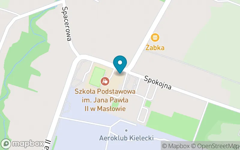 Lokalizacja: Szkoła Podstawowa im. Jana Pawła II w Masłowie