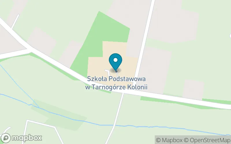 Lokalizacja: Szkoła Podstawowa w Tarnogórze-Kolonii