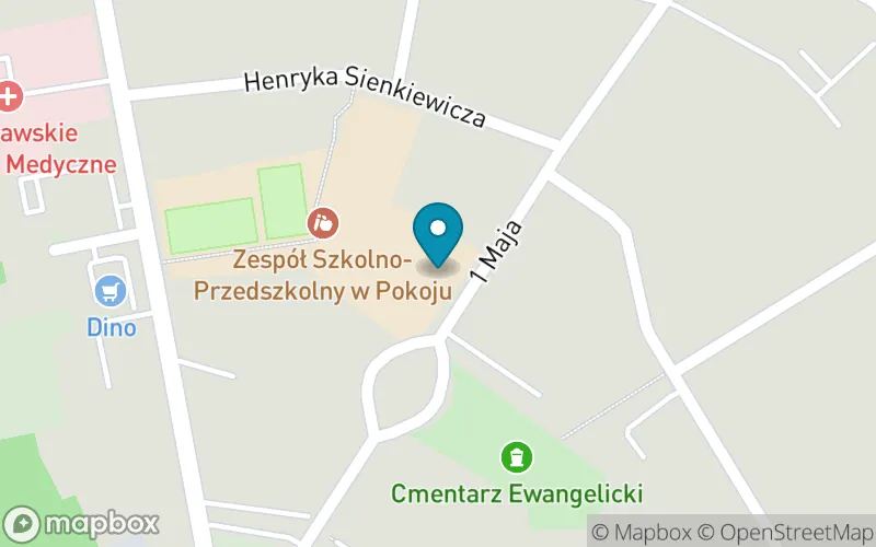 Lokalizacja: Publiczna Szkoła Podstawowa im. Wincentego Witosa w Pokoju
