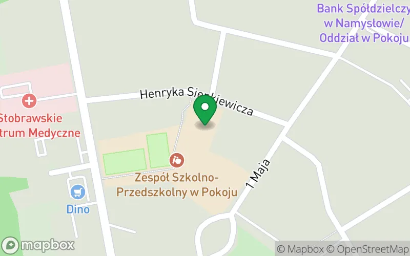Lokalizacja: Publiczne Przedszkole w Pokoju