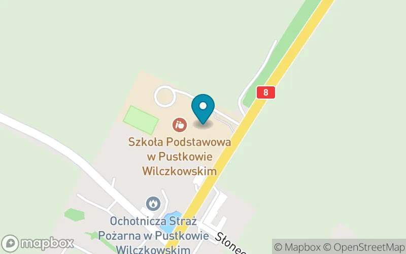 Lokalizacja: Szkoła Podstawowa w Pustkowie Wilczkowskim