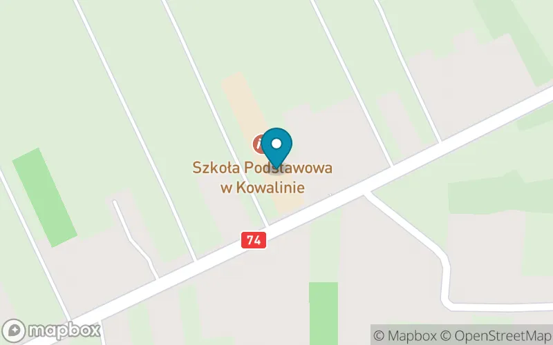 Lokalizacja: Szkoła Podstawowa w Kowalinie