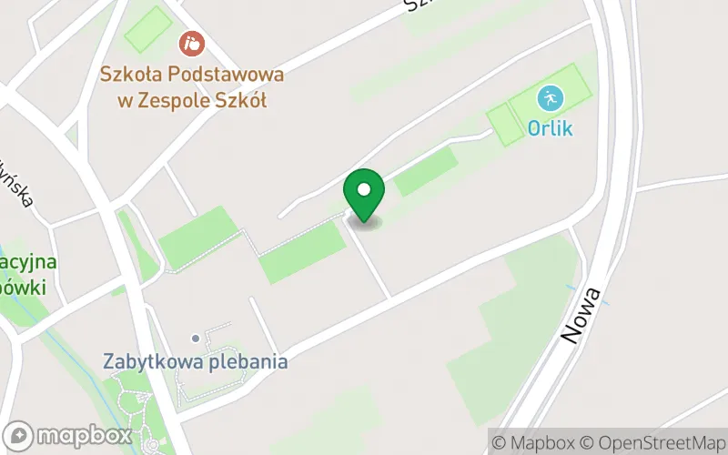 Lokalizacja: Przedszkole w Zespole Szkół im. Stanisława Staszica w Wysokiem