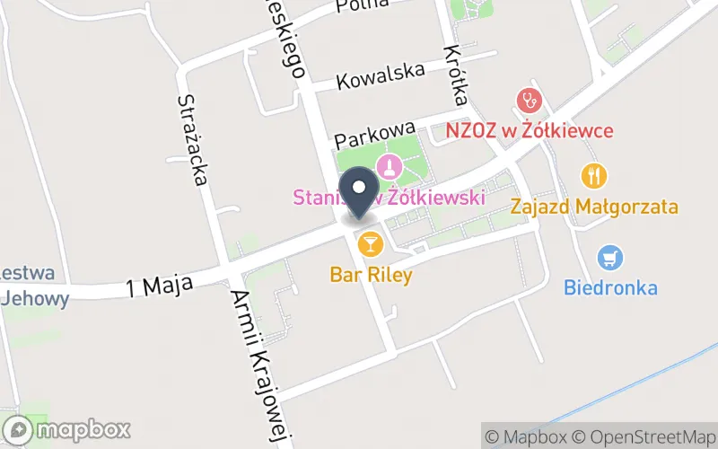 Lokalizacja: Zespół Szkół w Żółkiewce