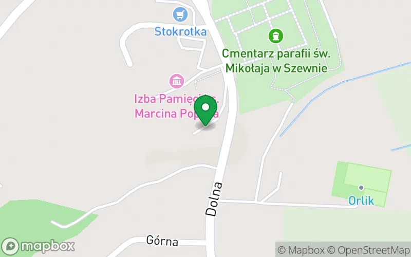 Lokalizacja: Niepubliczne Przedszkole przy Parafii Św. Mikołaja w Szewnie