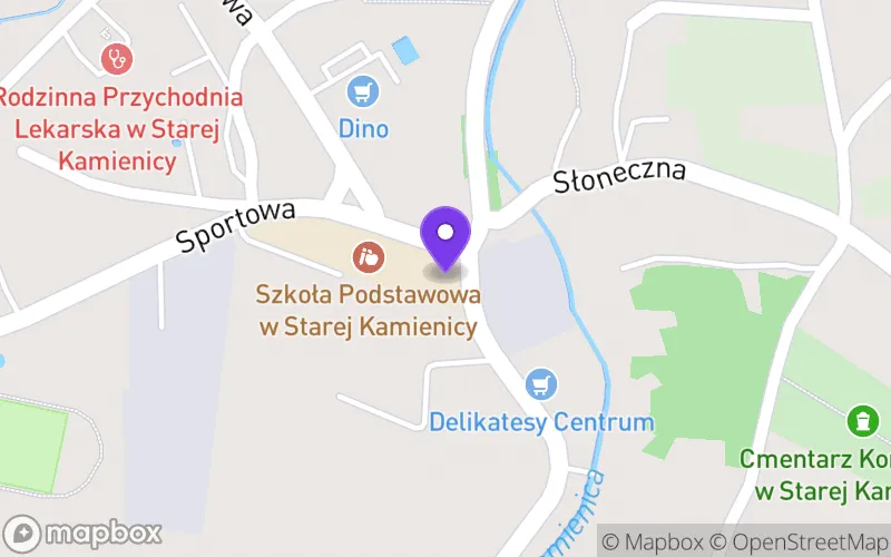 Lokalizacja: Liceum Ogólnokształcące w Starej Kamienicy