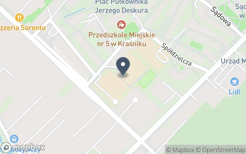 Lokalizacja: Zespół Placówek Oświatowych nr 2 w Kraśniku