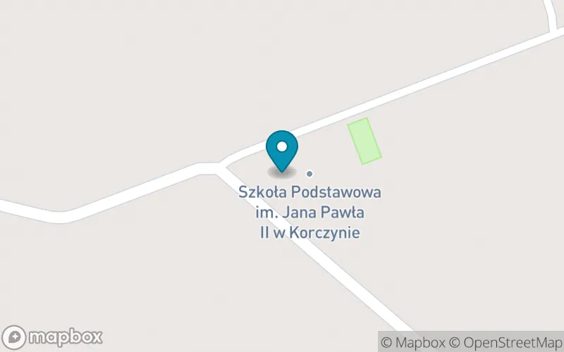 Lokalizacja: Szkoła Podstawowa im. Jana Pawła II w Korczynie