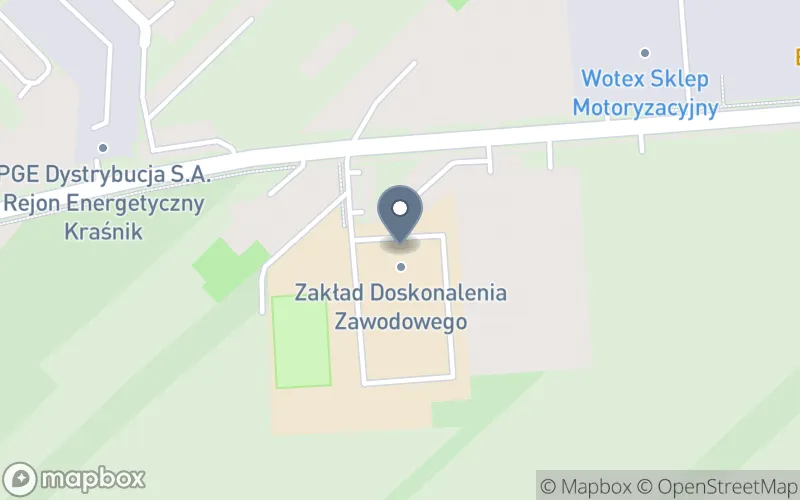 Lokalizacja: Zakład Doskonalenia Zawodowego w Lubline - Oddział w Kraśniku Centrum Kształcenia w Kraśniku