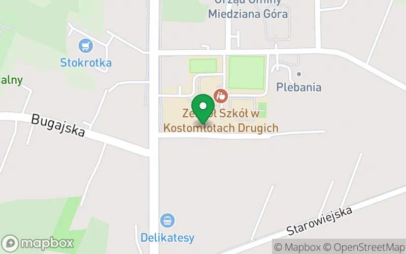 Lokalizacja: Publiczne Przedszkole w Kostomłotach Drugich