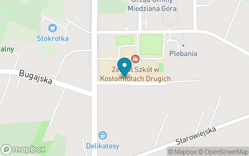 Lokalizacja: Szkoła Podstawowa im. 4 Pułku Piechoty Legionów AK w Kostomłotach Drugich