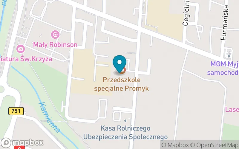 Lokalizacja: Szkoła Podstawowa Specjalna „Promyk”