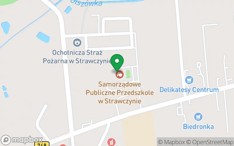 Lokalizacja: Samorządowe Publiczne Przedszkole w Strawczynie