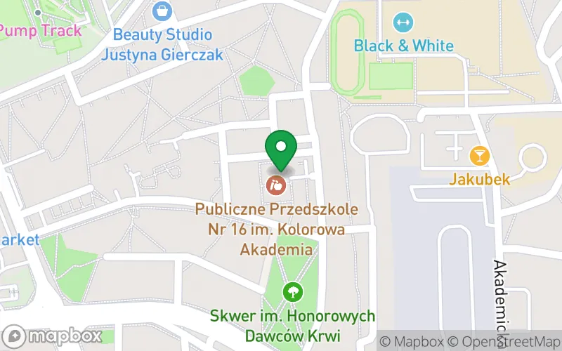 Lokalizacja: Przedszkole Publiczne nr 16 „Kolorowa Akademia” w Ostrowcu Świętokrzyskim