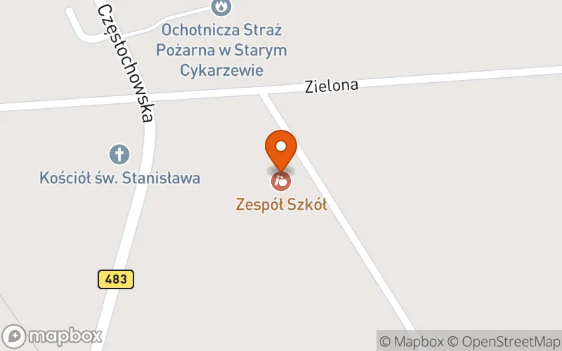 Lokalizacja: Gminny Żłobek w Starym Cykarzewie