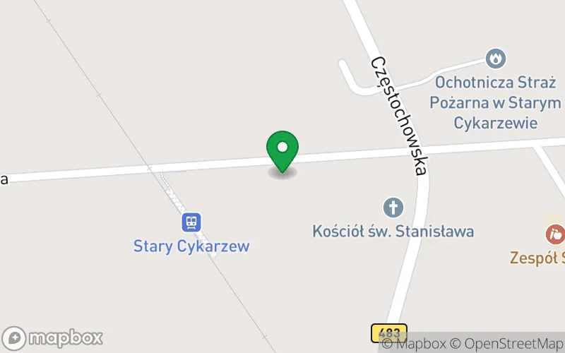 Lokalizacja: Przedszkole w Starym Cykarzewie