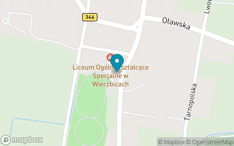 Lokalizacja: Szkoła Podstawowa Specjalna w Wierzbicach
