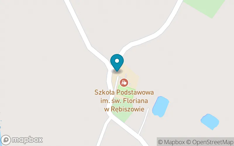 Lokalizacja: Szkoła Podstawowa im. Św. Floriana w Rębiszowie
