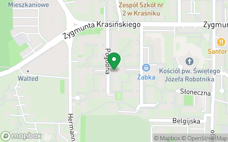Lokalizacja: Niepubliczny Terapeutyczny Punkt Przedszkolny Aspiracje w Kraśniku