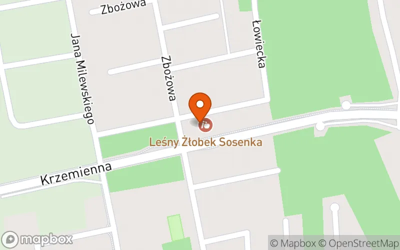 Lokalizacja: Leśny Żłobek Sosenka