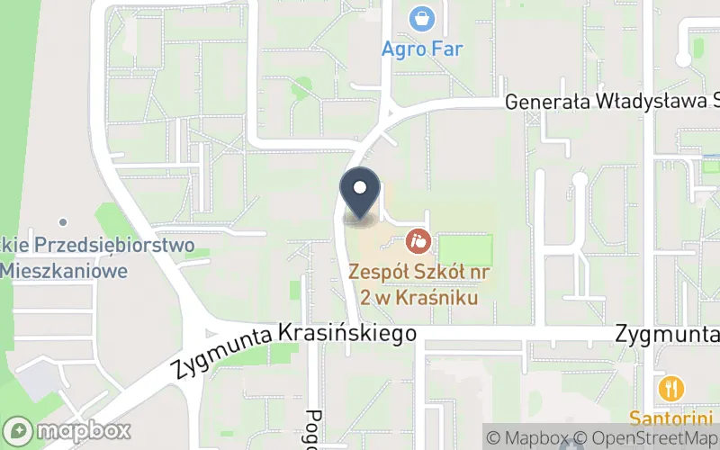 Lokalizacja: Zespół Szkół nr 2 w Kraśniku