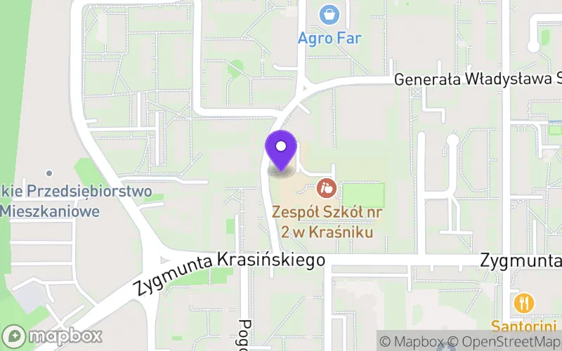 Lokalizacja: II Liceum Ogólnokształcące im. Mikołaja Reja w Kraśniku
