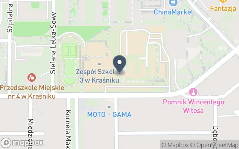 Lokalizacja: Zespół Szkół nr 3 w Kraśniku