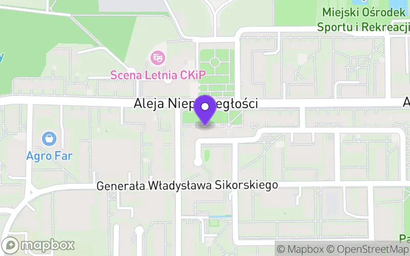 Lokalizacja: Liceum Ogólnokształcące dla Dorosłych "Żak" w Kraśniku
