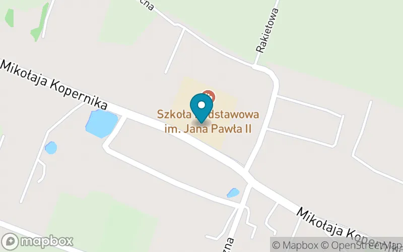 Lokalizacja: Szkoła Podstawowa im. Jana Pawła II w Wilczkowie
