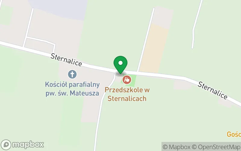 Lokalizacja: Publiczne Przedszkole w Sternalicach