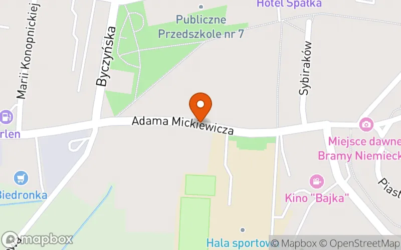 Lokalizacja: Żłobek "Pod Jabłonką"