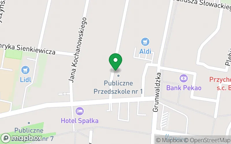Lokalizacja: Publiczne Przedszkole nr 1 w Kluczborku